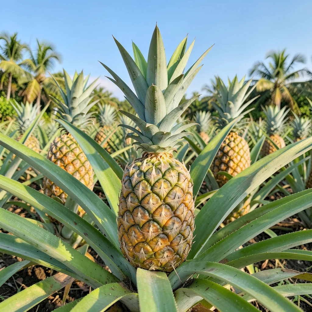 Jak poznat zralý ananas - ilustrační foto