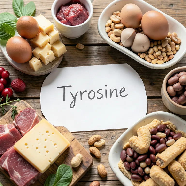 Co je tyrosin a jaké má účinky - ilustrační foto