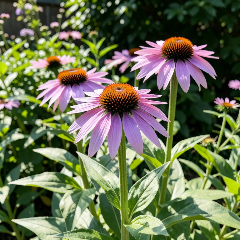 Jak pěstovat třapatky a rudbekie na zahradě - ilustrační foto