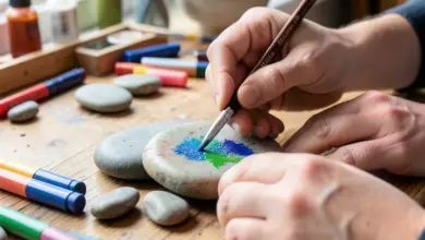 Jak malovat na kamínky techniky a tipy - ilustrační foto