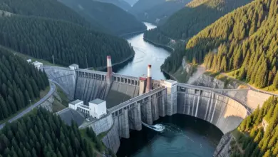 Jaké jsou největší přehrady a vodní elektrárny v čr - ilustrační foto