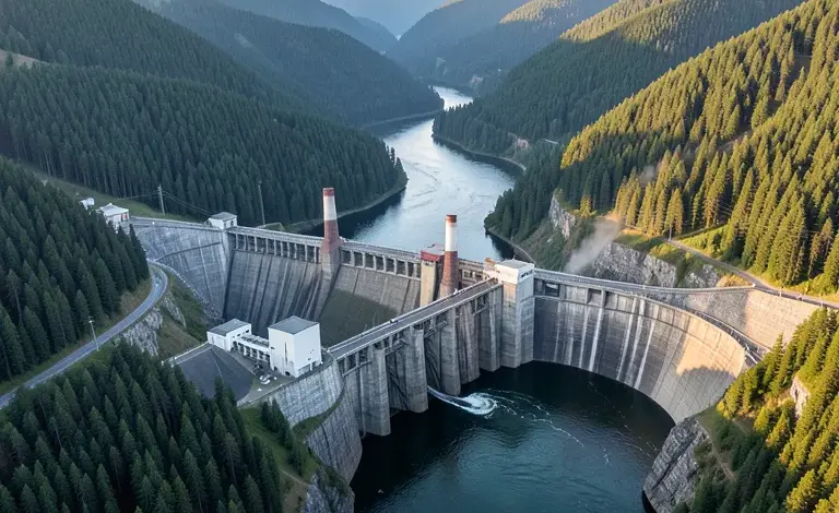 Jaké jsou největší přehrady a vodní elektrárny v čr - ilustrační foto